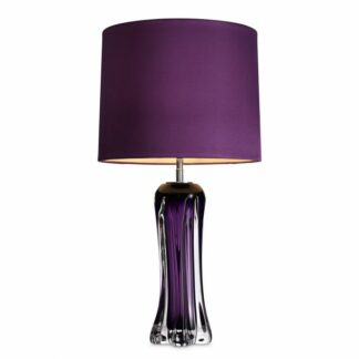 Table lamp Castillo purple